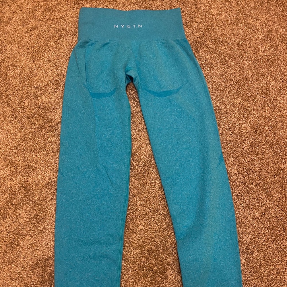 Aqua blue NVGTN leggings brand new